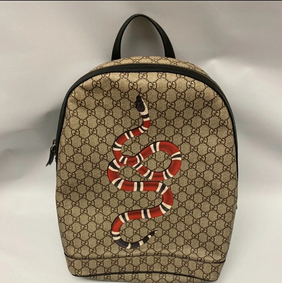 gucci kingsnake backpack